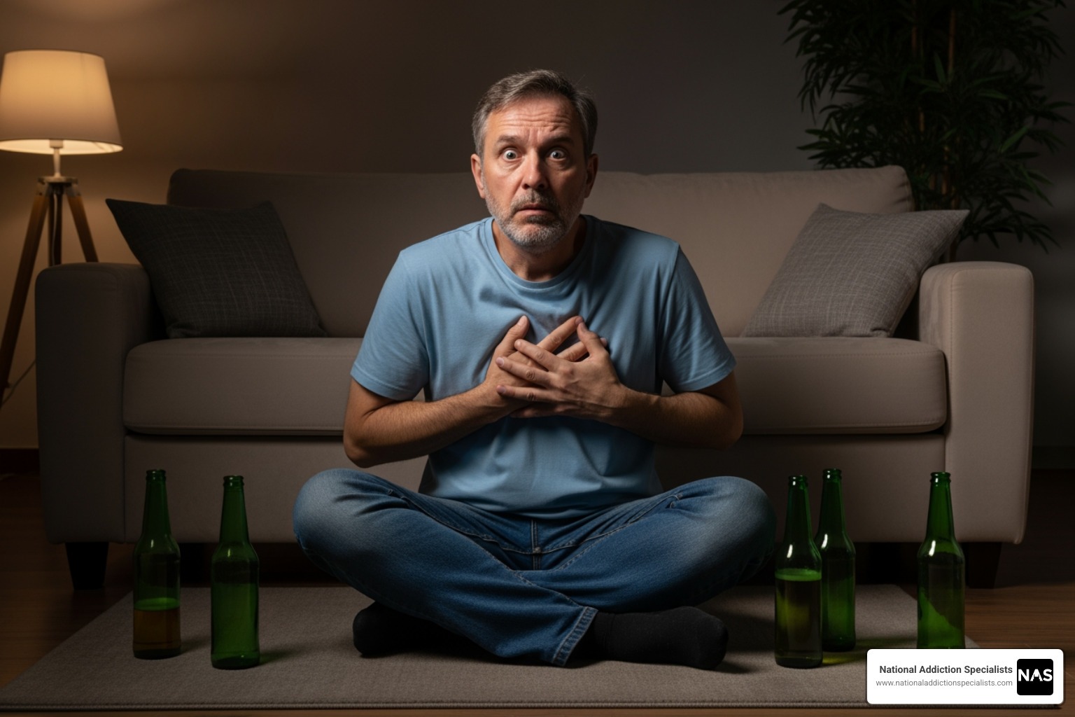 alcohol withdrawal anxiety relief