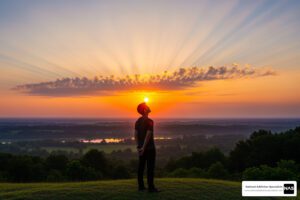 person looking towards hopeful future - can i use naltrexone to taper off suboxone without withdrawal