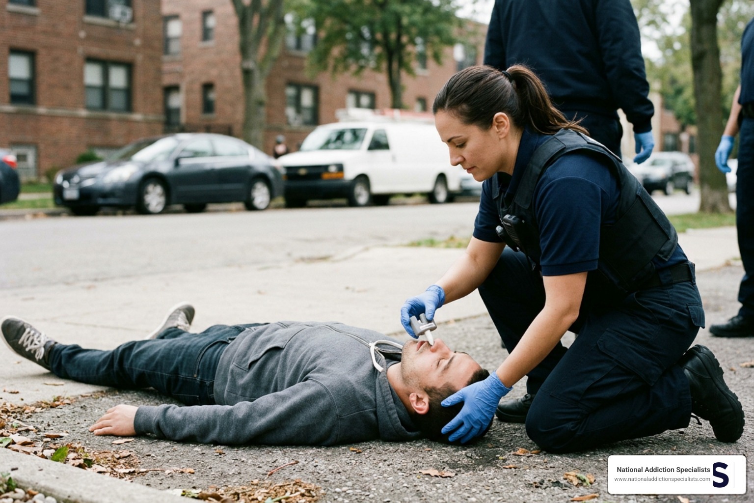 naloxone nasal spray administration opioid overdose reversal
