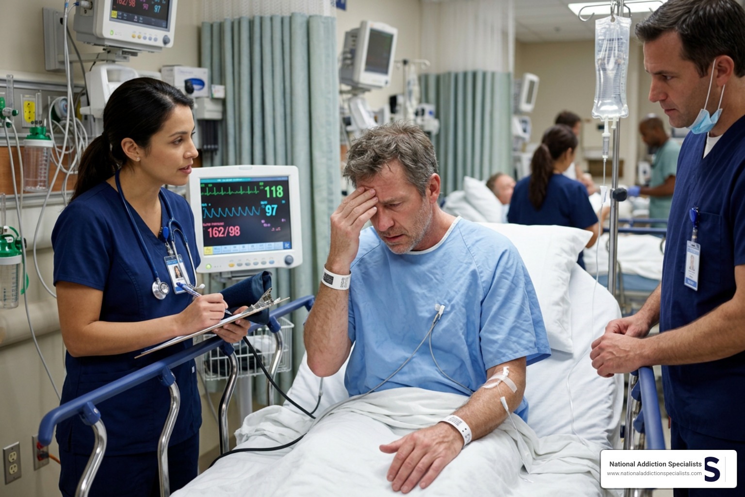 severe alcohol withdrawal treatment