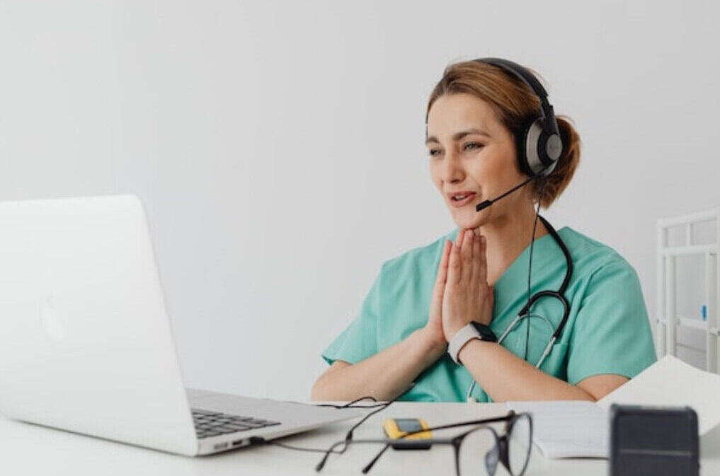 Patient discussing recovery milestones with a clinician