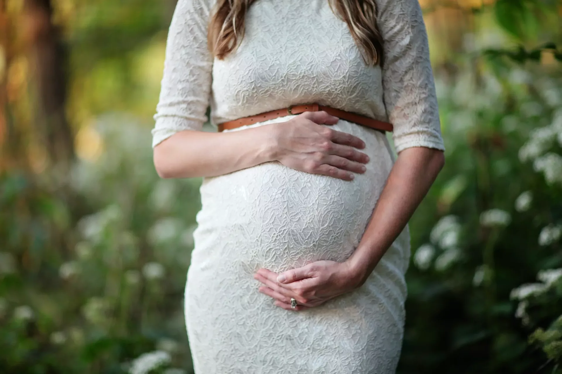 pregnant patient and medical provider