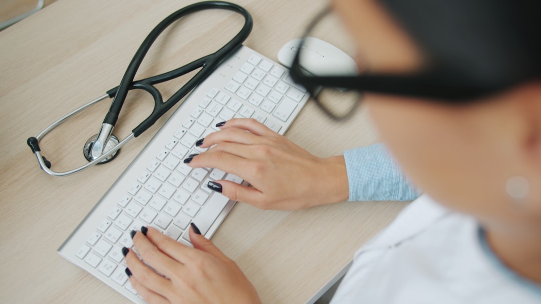 Healthcare provider conducting a virtual addiction medicine consultation